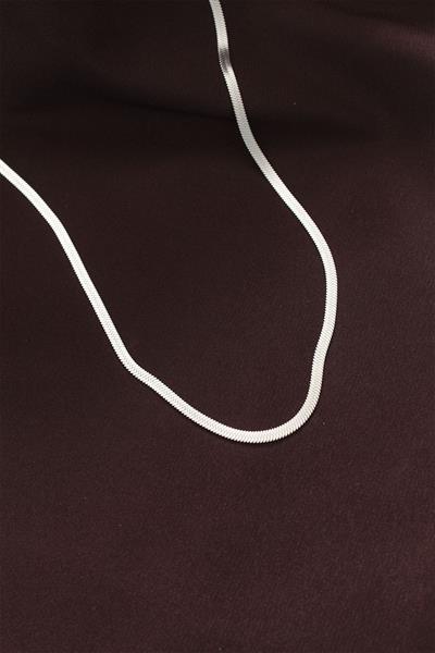 316L Çelik Gümüş Renk 60 cm İtalyan Zincir Kolye – PRT3500EB00148