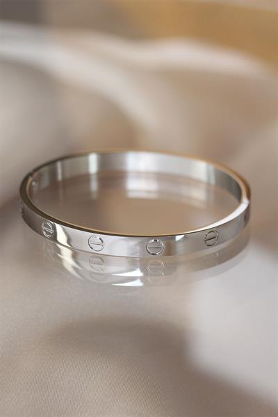 316L Çelik Silver Renk Bilezik – PRT3500EB00075