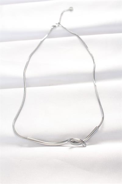 316L Çelik Silver Renk Kolye - PRT3500EB01279
