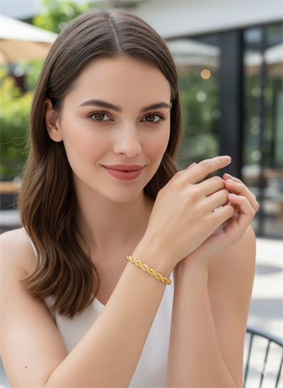 6mm Xuping Bileklik 14k (Gold) XP 00274