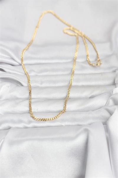 14K Gold Renk 60cm Zincir Kadın Kolye - PRT3500EB10297