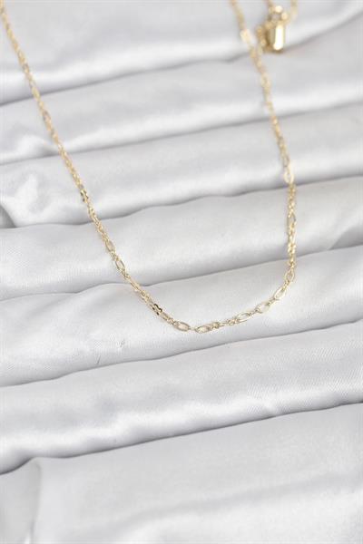 14K Gold Renk 60cm Zincirli Kadın Kolye - PRT3500EB10270