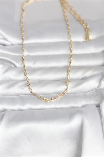 14K Gold Renk Ataç Zincir Model 60cm Kadın Kolye - PRT3500EB10305