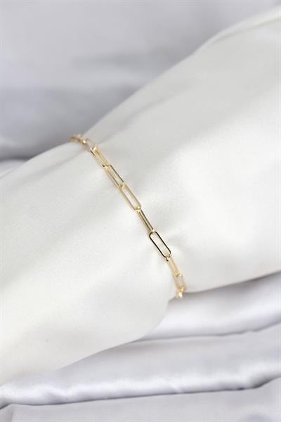 14K Gold Renk Ataç Zincir Model Kadın Bileklik - PRT3500EB10339