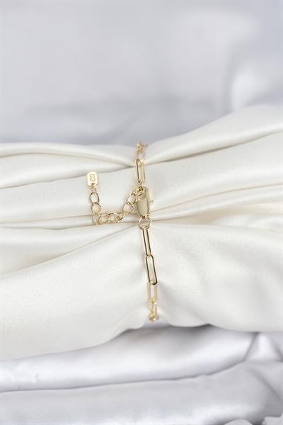 14K Gold Renk Ataç Zincir Model Kadın Bileklik - PRT3500EB10339