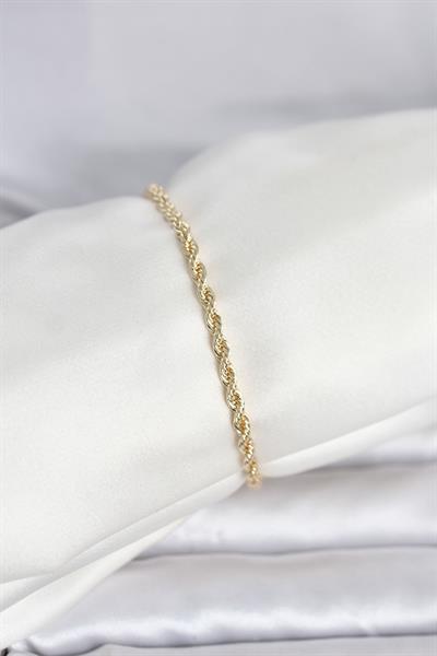 14K Gold Renk Burgu Model Kadın Bileklik - PRT3500EB10335