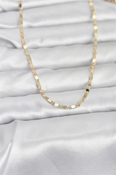 14K Gold Renk Ezme Zincir 60cm Kadın Kolye - PRT3500EB10290