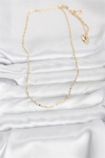 14K Gold Renk Gemici Zincir Model 60cm Kadın Kolye - PRT3500EB10273