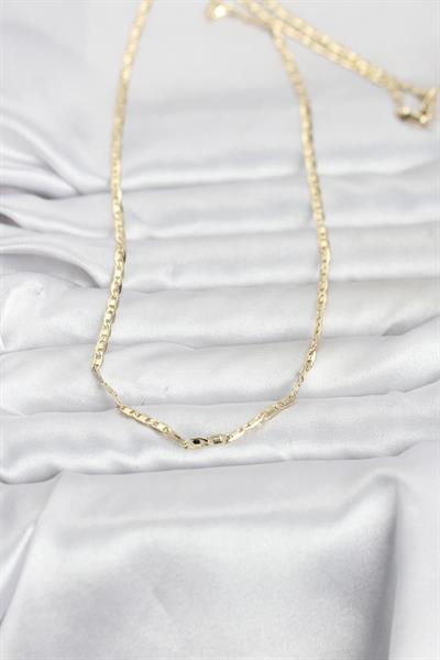 14K Gold Renk Gemici Zincir Model 60cm Kadın Kolye - PRT3500EB10294