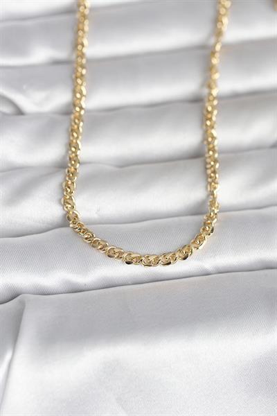 14K Gold Renk Zincir Model 60cm Kadın Kolye - PRT3500EB10319