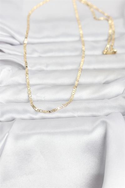 14K Gold Renk Zincir Model 60cm Kadın Kolye - PRT3500EB10296