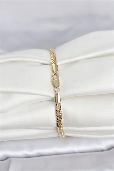 14K Gold Renk Zincir Model Kadın Bileklik - PRT3500EB10341