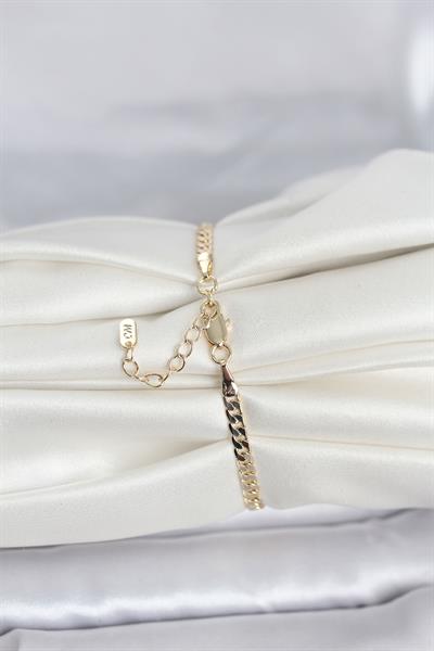 14K Gold Renk Zincirli Model Kadın Bileklik - PRT3500EB10350