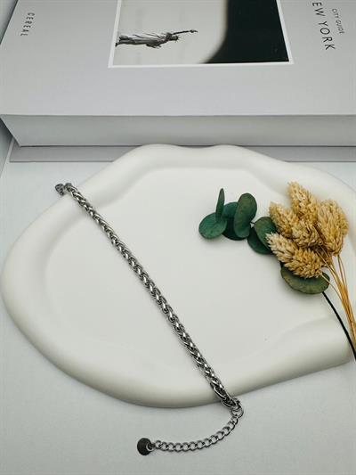 Çelik Bileklik (Gümüş) Blk 242-01