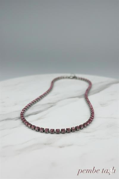 Çelik Kolye 45cm (Gümüş) 010816