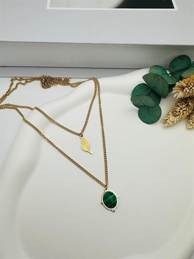 Çelik kolye (Gold) 0106109