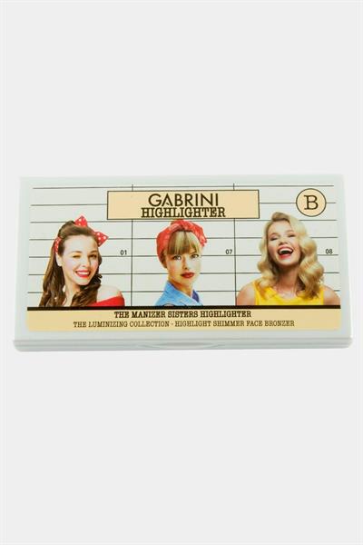 Gabrini 3lü Highlighter Palet Set