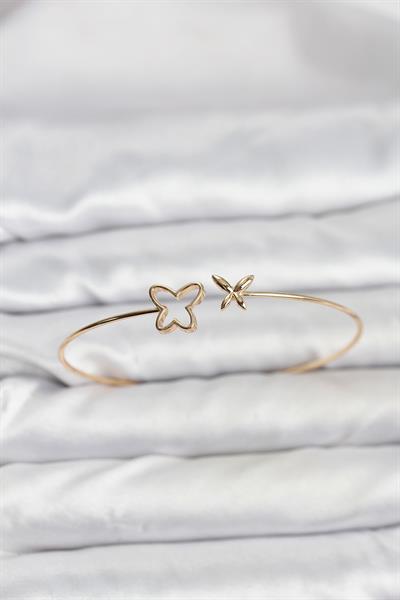 Kelebek Model Gold Renk Bileklik - PRT3500EB09726