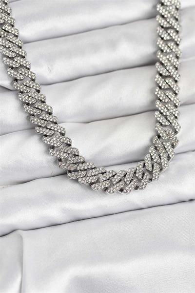 Pirinç Cuba Chain Gurmet Model Kolye – PRT3500EB09799