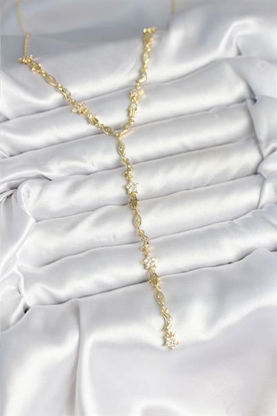 Pirinç Gold Renk Kadın Manifest Kolye – PRT3500EB09118