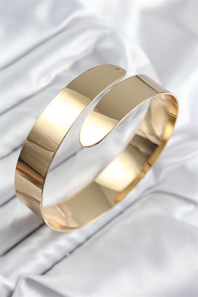 Pirinç Sarmal Model Gold Renk Pazu Bileklik – PRT3500EB08026