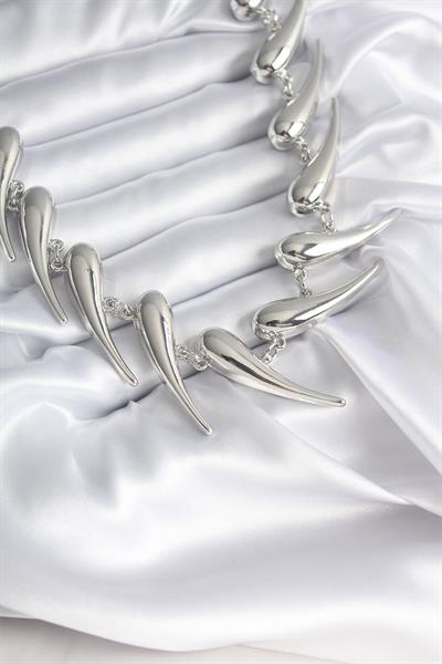 VIP Seri Özel Model Gümüş Renk Kadın Kolye – PRT3500EB00922