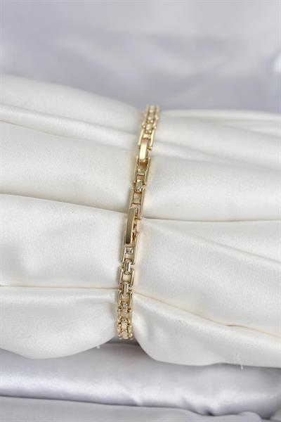 Xuping Model Zirkon Taşlı Gold Renk Kadın Bileklik