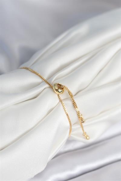 Yıldız Model Asansörlü Gold Renk Kadın Bileklik – PRT3500EB09224