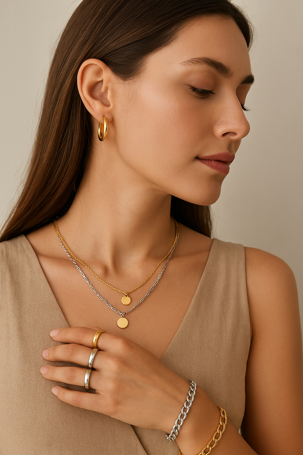 Altın ve Gümüş Takıları Birlikte Kullanmanın Püf Noktaları