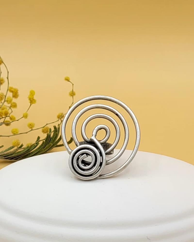 Antik Spiral Yüzük