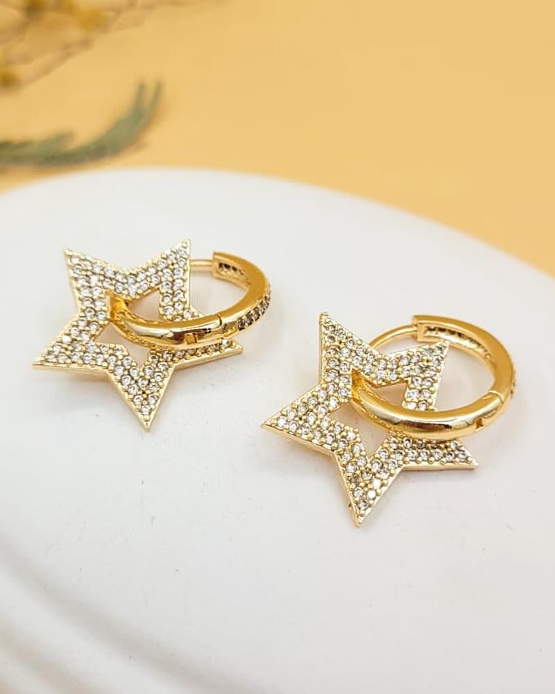 Aurora Yıldız Küpe