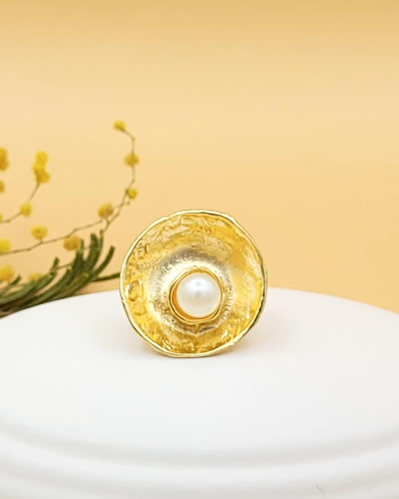 İnci Tanesi Yüzük
