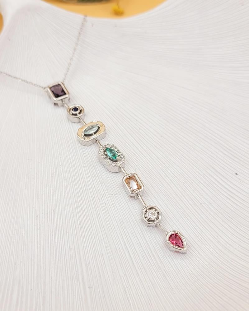 Yedi Element Y Kolye Silver