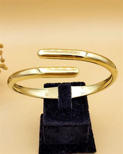 Infinity Loop Spiral Gold Kelepçe