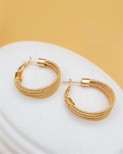 XUPING Çoklu Burma Tel Gold Halka Küpe