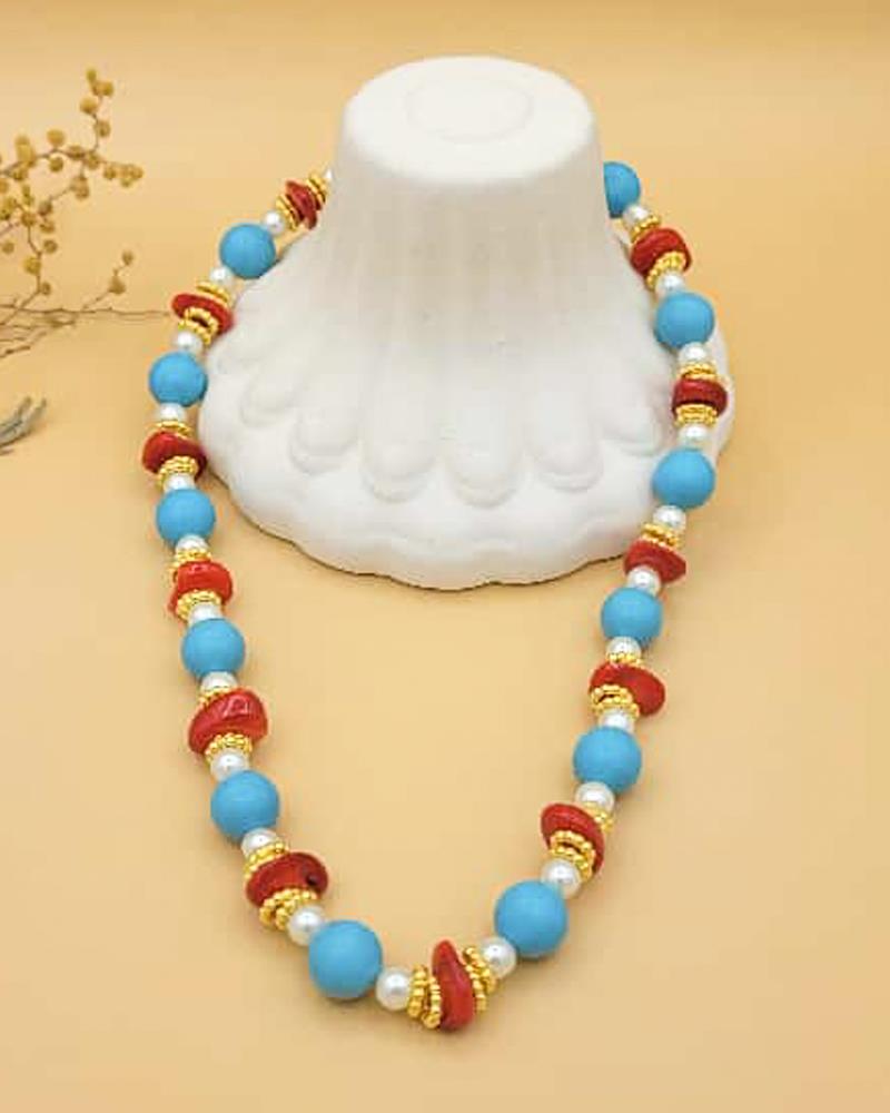 El Yapımı Marina Mercan Kolye