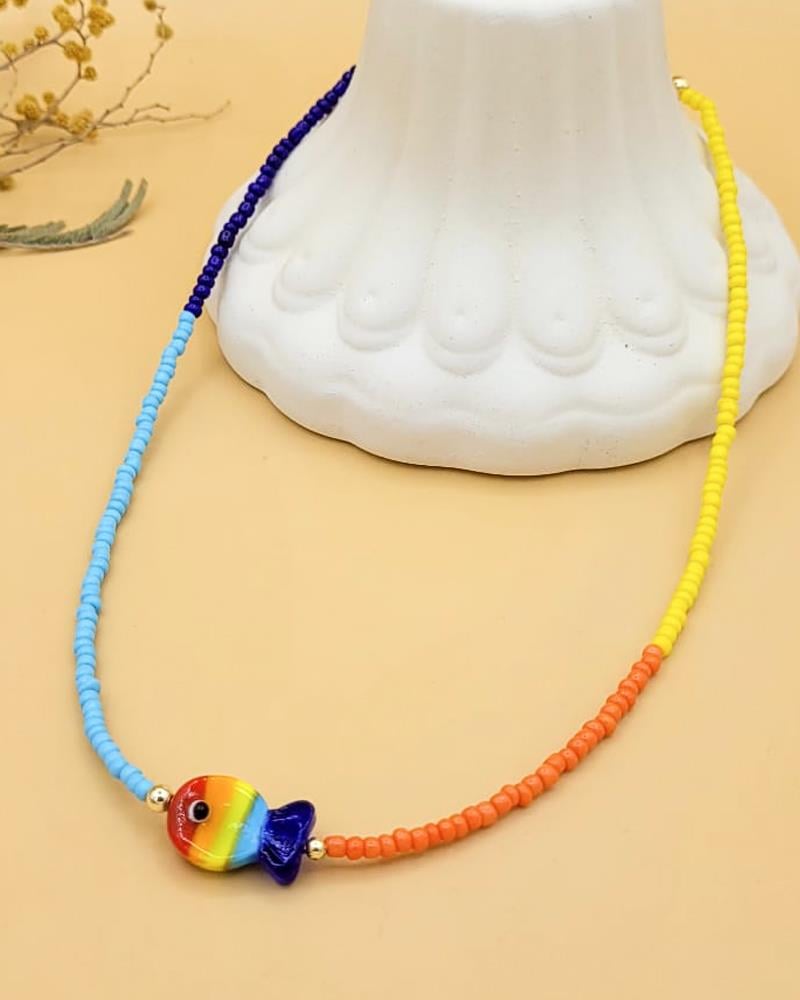 Gökkuşağı Balık Kolye