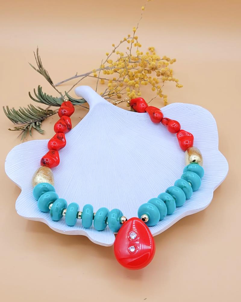 Mercan Akdeniz Kolye