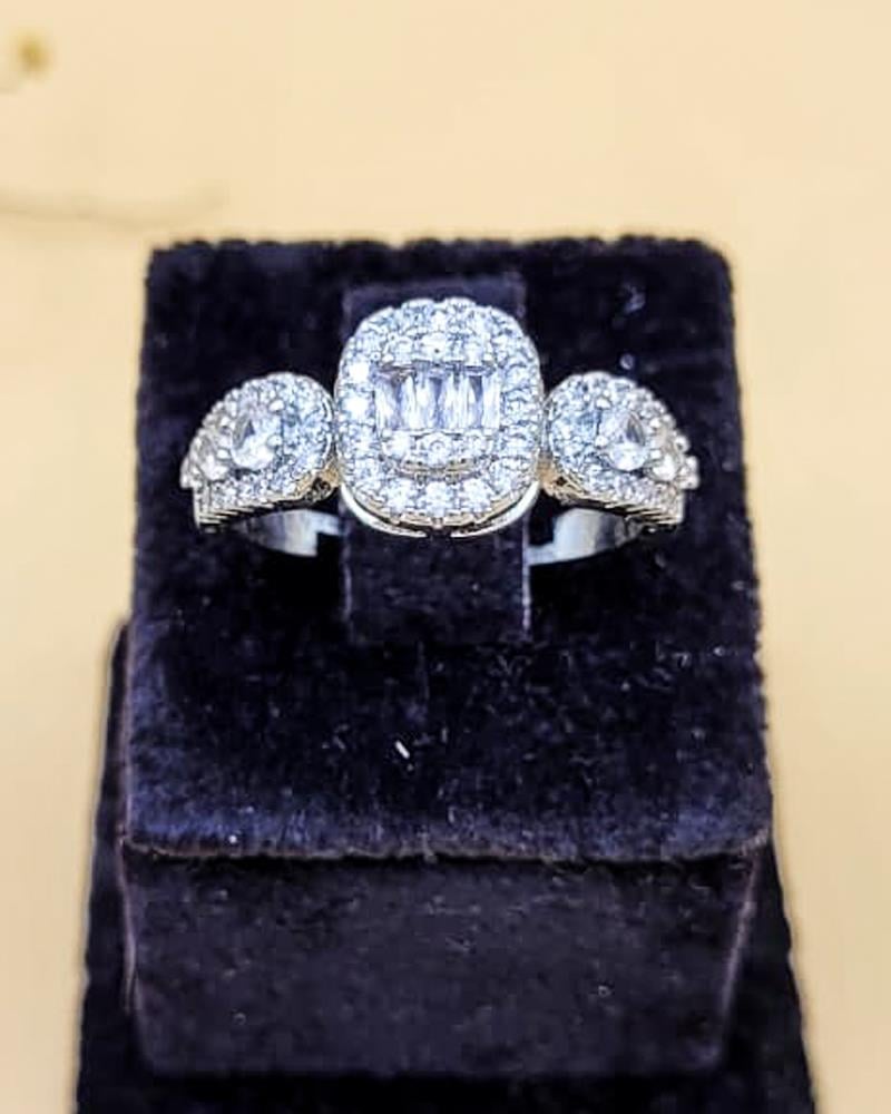 Trinity Silver Zirkon Yüzük