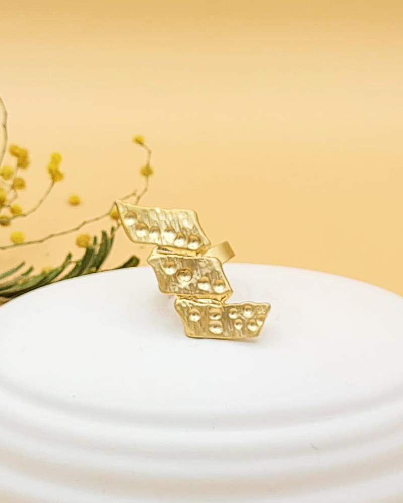 Üç Alev Modern Yüzük