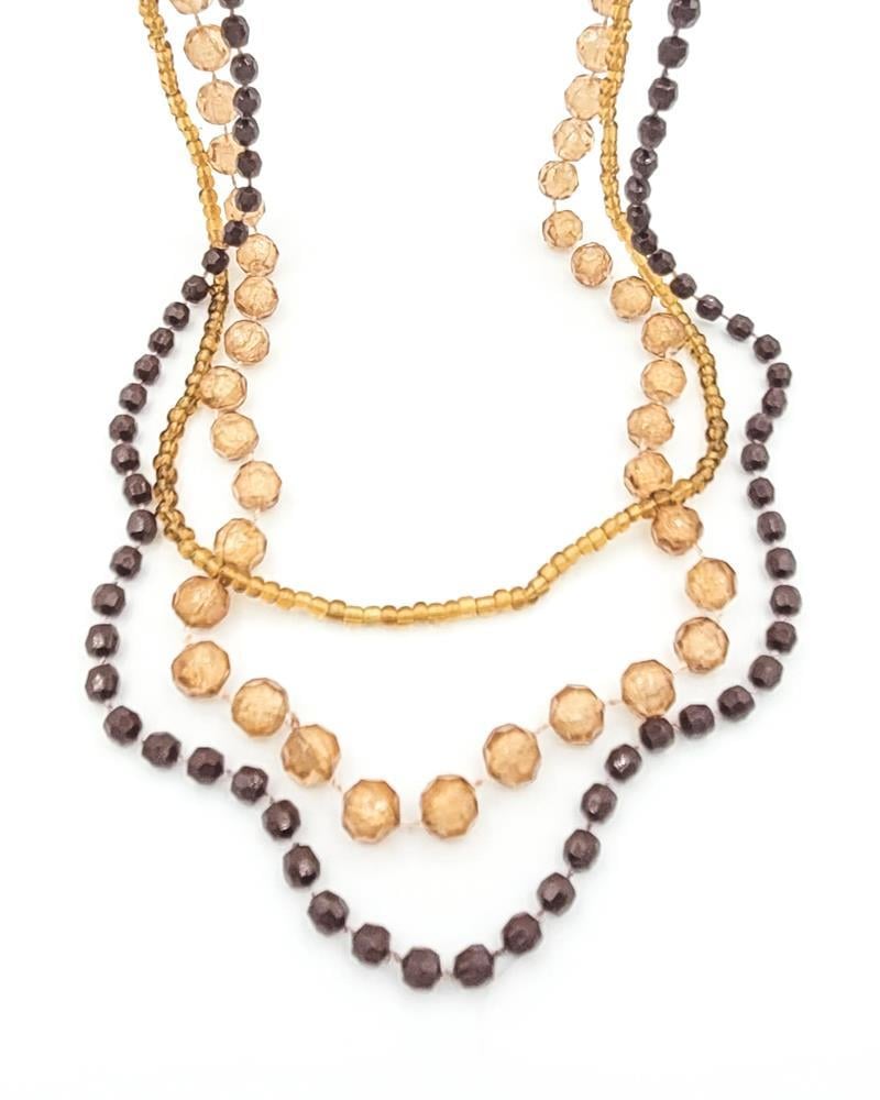 Üçlü Boncuk Kolye