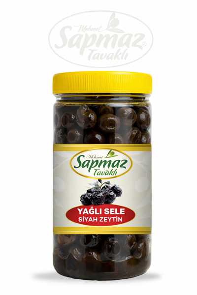 SAPMAZ TAVAKLISAPMAZ YAĞLI SELE SİYAH ZEYTİN