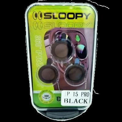 16 Pro / 15 Pro / 14 Pro / 16 Pro Max / 15 Pro Max / 14 Pro Max - Kamera Lens Koruyucu (Siyah)