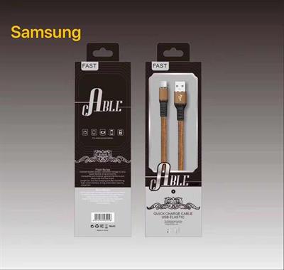 2 in 1 Metal TYPE-C Ve Micro Usb Şarj Data Kablosu Able V8