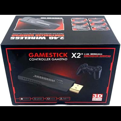 2.4g Kablosuz Denetleyici Hd 4K Hd Video 2 Kollu Oyun Konsolu Oyun Seti