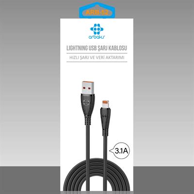 3.1A TYPE-C Şarj Kablosu Arbaks ARB-51