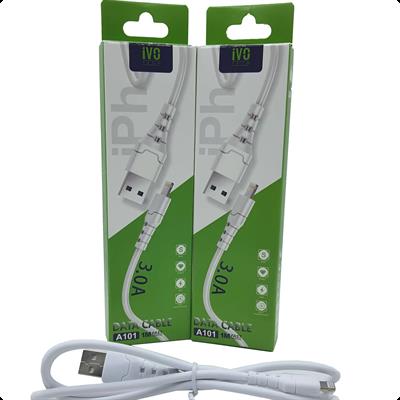 3A 1 Metre (İphone) Hızlı Kablo İVO A101