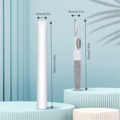 AirPod Temizleme Kiti, Süngerli 3ü 1 Arada Airpod Temizleyici Kalem, Kablosuz Kulaklıklar