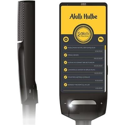 Akıllı Mikrofon Dokunmatik Ekranlı Wifi Destekli - Akıllı Hutbe