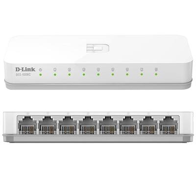 D-Link DES-1008c 10/100 Mbps 8 Port Ethernet Switch